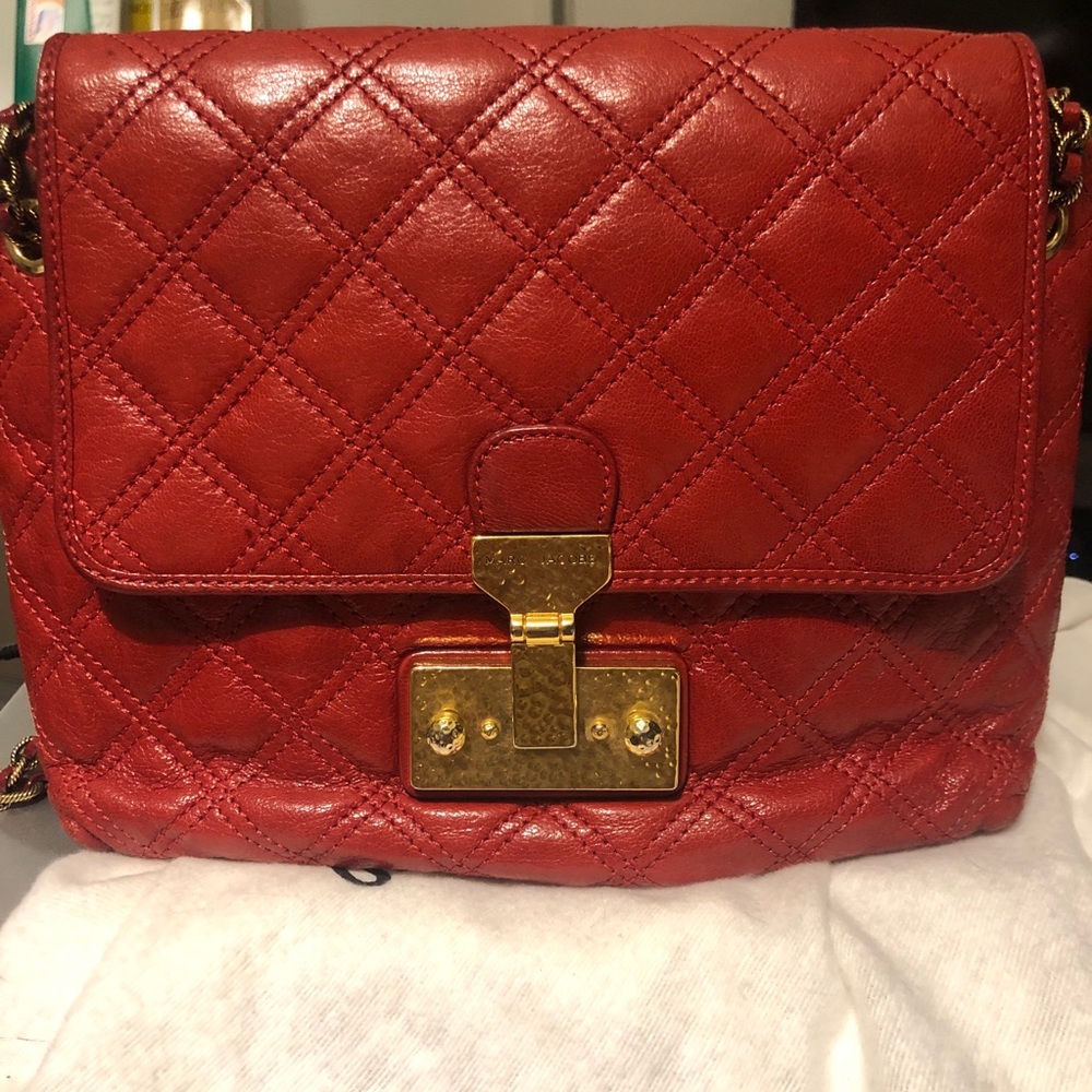 Marc Jacobs Lambskin Baroque Single Flap Bag